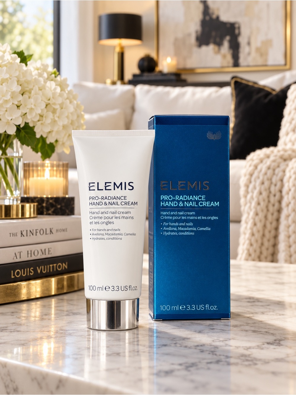 ELEMIS Pro Radiance Hand & Nail Cream 100ml Full Size New in Box